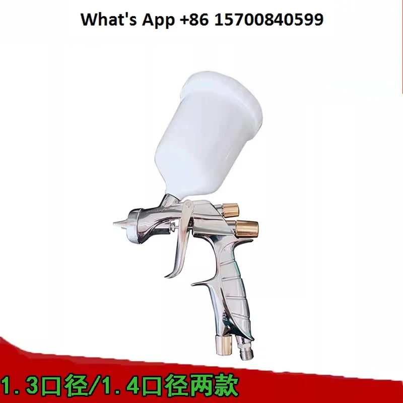 WS400 spray gun high atomization medium pressure paint saving 1.3/1 caliber clear color dual purpose