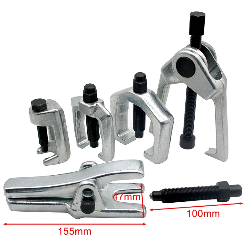 5pc Multifunctional Ball Head Removal Tool Car Ball Head Extractor Lower Swing Arm Tie Rod Ball Head Remover Puller