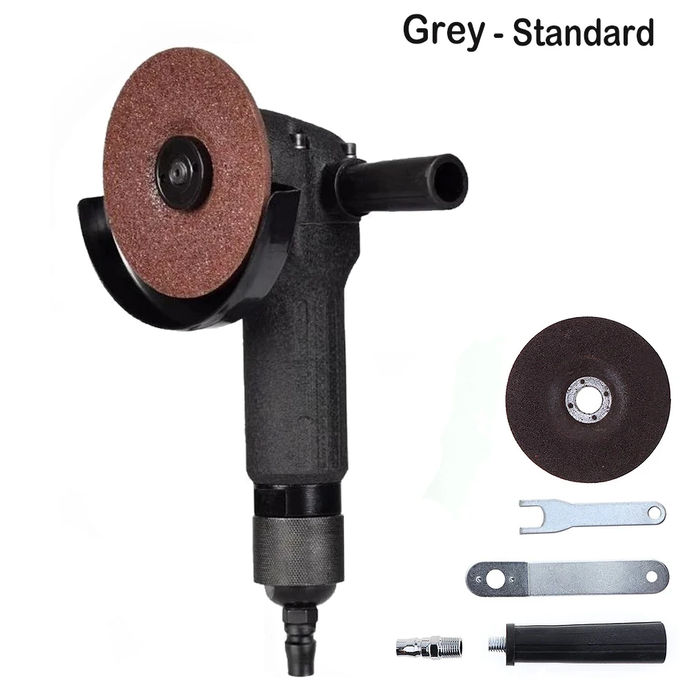 4Inch 11000 RPM High Speed Pneumatic Angle Grinder Air Grinding Tools Multifunction Polishing / Cutting Machine With 4'' Wheel