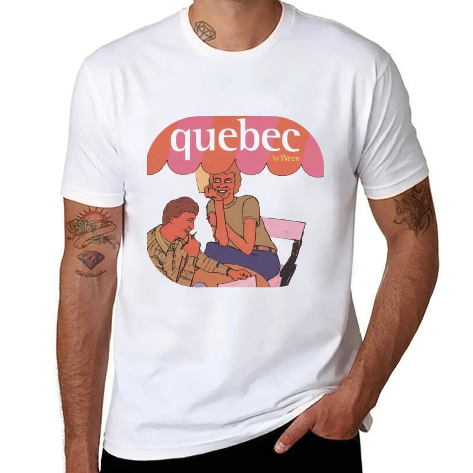 

Ween Quebec T-Shirt man t shirt summer essential t shirt T-Shirt