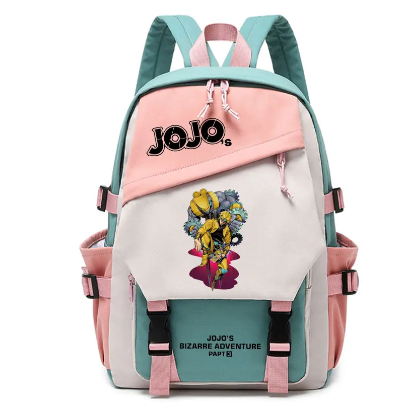 Anime JoJo Bizarre Adventure Cosplay Student School bags  display picture 1
