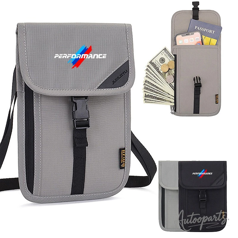 RFID Anti-theft Wallet Travel Passport Purse ID Card Holder For BMW E28 E30 E36 E39 E46 E60 E70 E85 E90 E83 F10 F20 F30 E80 M M5