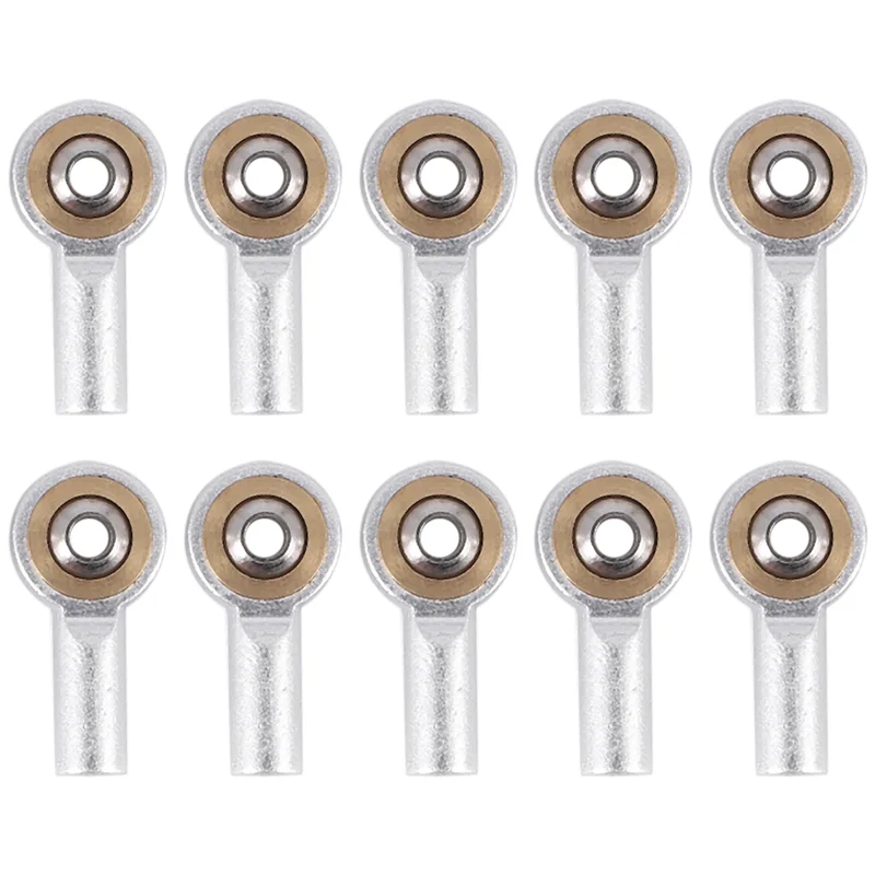 T84C-10Pcs المعادن M2 التعادل قضيب نهاية وصلة كروية ربط الكرة رئيس ل HSP Tamiya Mini 4WD RC سيارة شاحنة الزاحف قارب طائرة