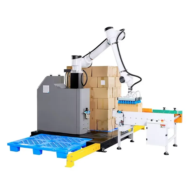 Wholesale Electric Automatic Collaborative Palletizer Machine Industrial Stacking Box Piling Manipulator for Food