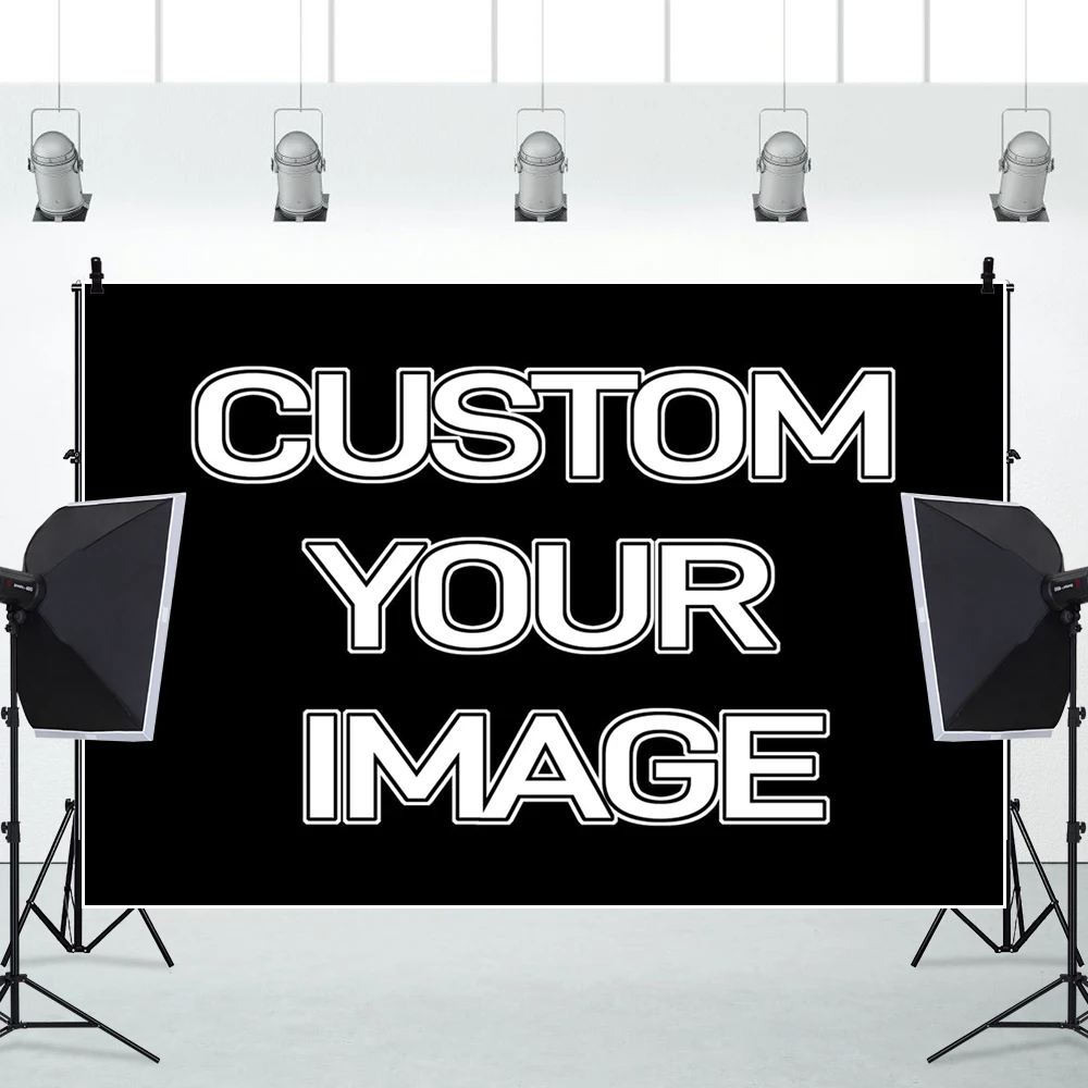 Yeele Custom Photography Background Personalized Image/Logo/Text/Size Backdrop for Wedding Birthday Festival Party Decoration