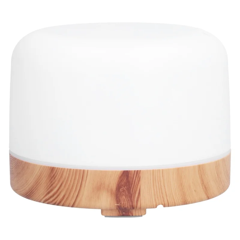 300ml Essential Oil Diffuser With Color Changing LED Light Wood Grain Humidifier For Home Bedroom 100-240V