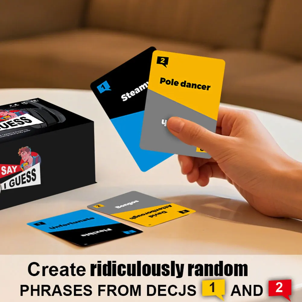 

Несенсорная настольная игра для вечеринок с чтением по губам, основанная на игре «Наушниковая викторина», для детей и взрослых