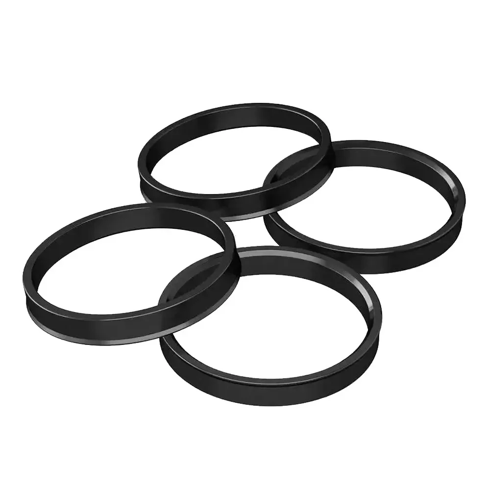 

4pcs 69.1-54.1/56.1/57.1/60.1/63.4/64.1/65.1/66.6/67.1mm Black Plastic Wheel Hub Centric Rings Custom Sizes Available Rim Parts