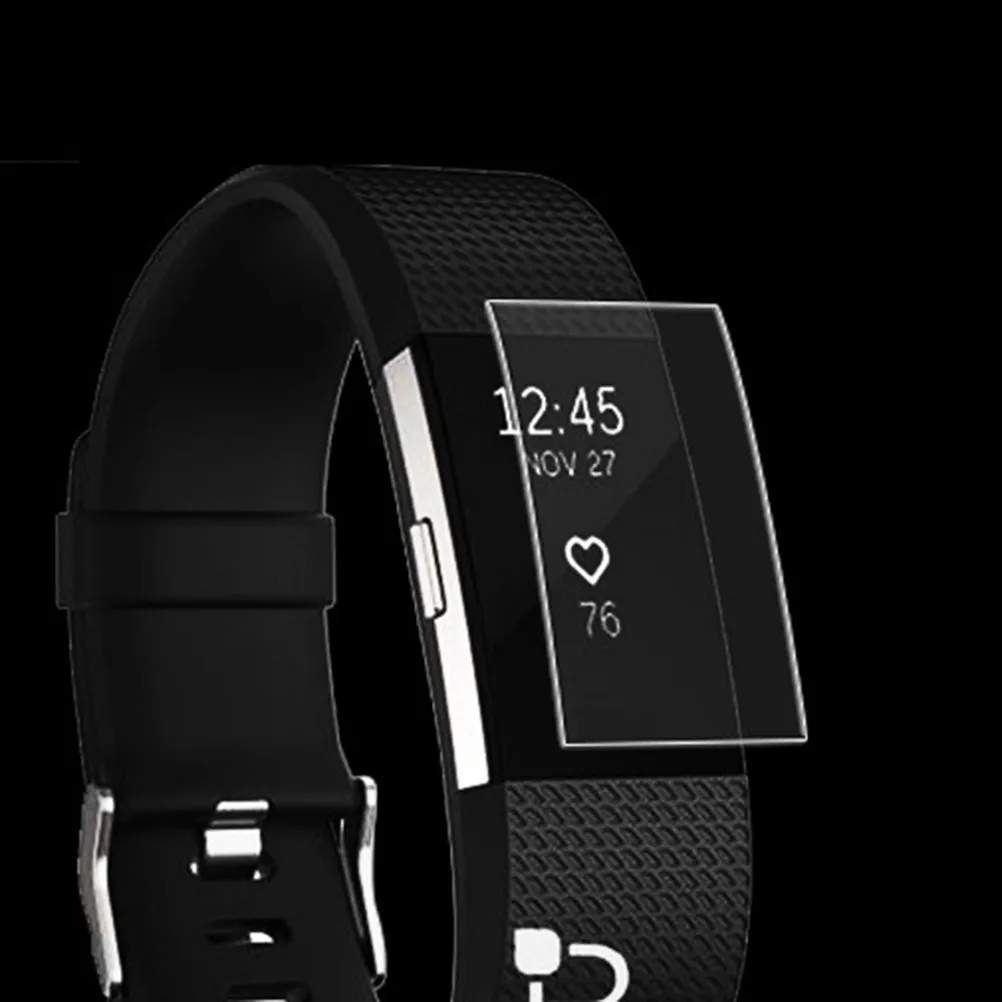 3Pcs Smart Bracelet Screen Protectors Tpu Anti-Fingerprint Anti-Scratch Explosion-Proof for Full Cover Screen