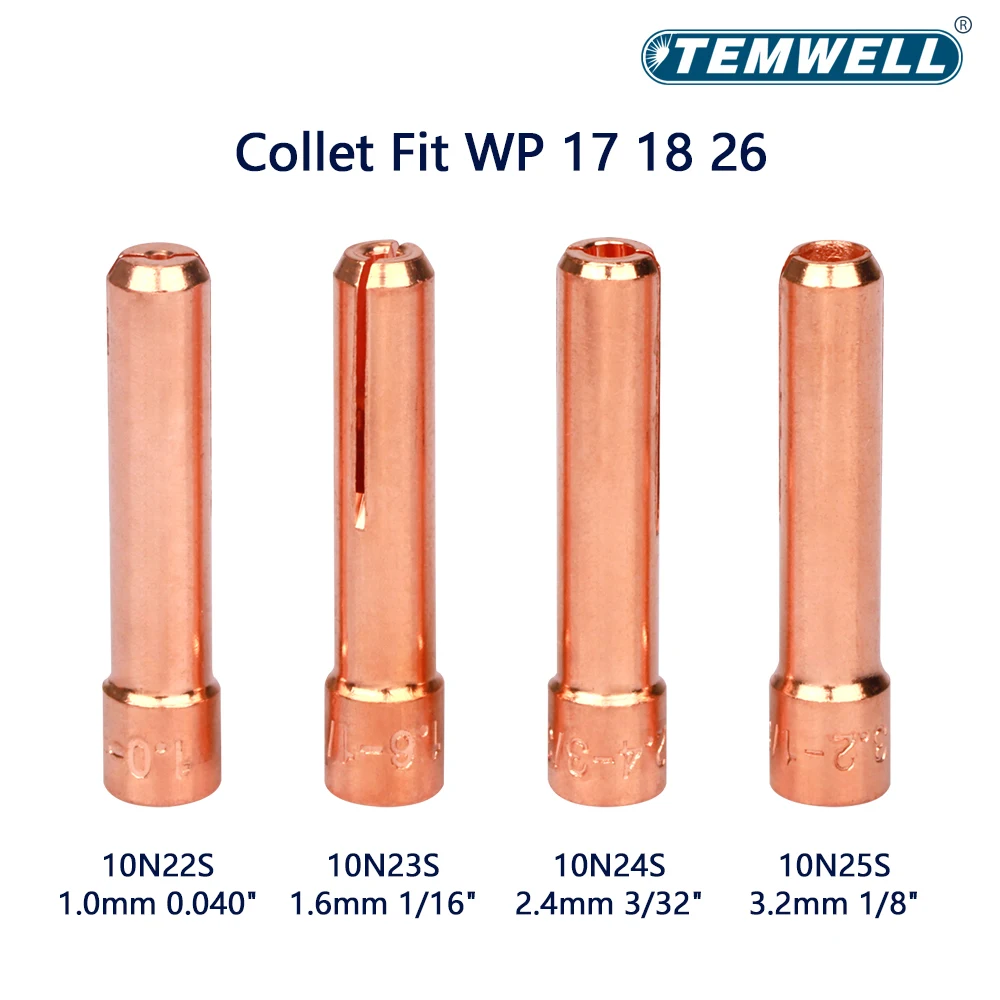 Imagem -03 - Temwell-tig Soldagem Tocha Kit Copo Cerâmico Tampa do Anel do Bocal Lente de Gás Vidro Wp17 18 26 Soldagem Acessórios Conjunto de Ferramentas 41 Pcs