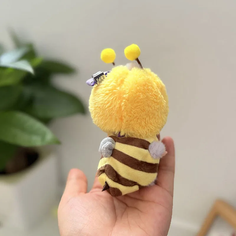 

10cm Mini Labubu 4.0 Doll Clothes 4th-Gen Cute Bee & Dinosaur Baby Outfit Set Accessories for Mini Labubu