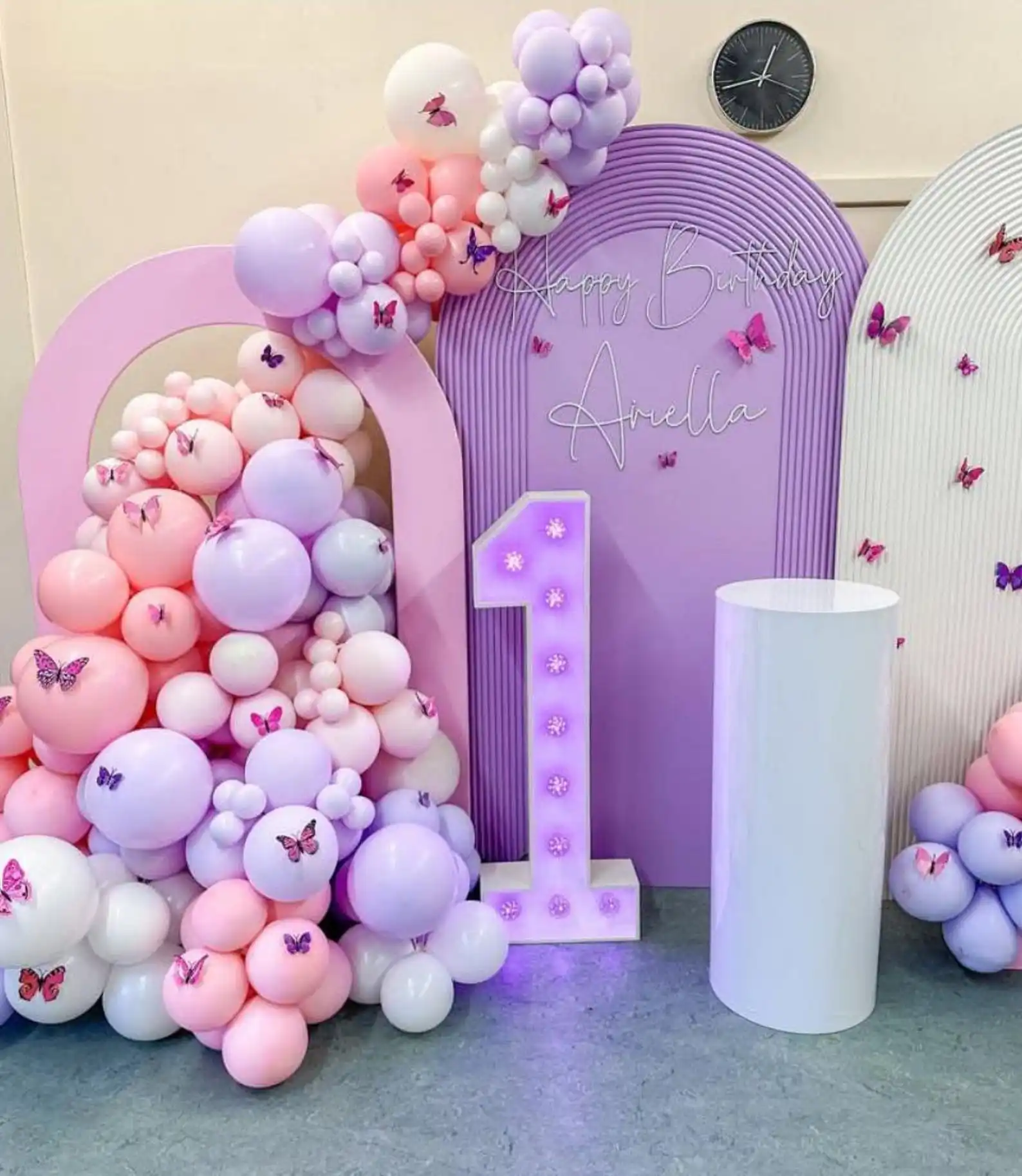 

Мехофонд на заказ, двусторонний фиолетовый узор с рябью, день рождения, детский душ, свадебный чехол, арка Chiara, фон, декор, фон