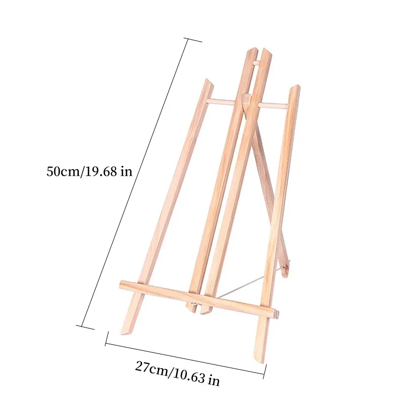 Adjustable Folding Easel Wooden Easel Display Easel For Tabletop Display Artist Supplies Home Display