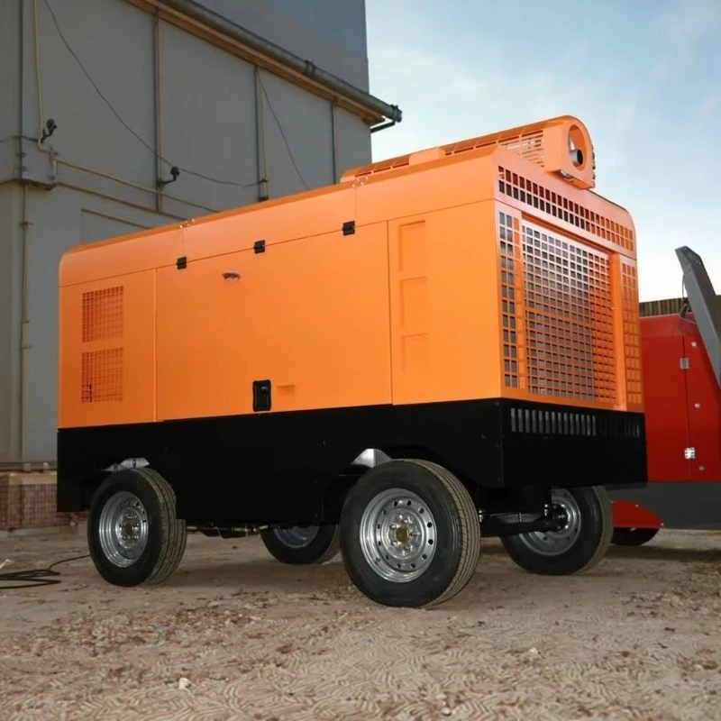 Industrial Screw Compressor Wear Resistant Rotor Pressure Adjustment For Hardware Stamping Plastic Molding Workshop