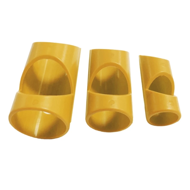 3Pcs Foam Pipe Cutter Tool Three Tube Insulation Cutting Fixture Insulation