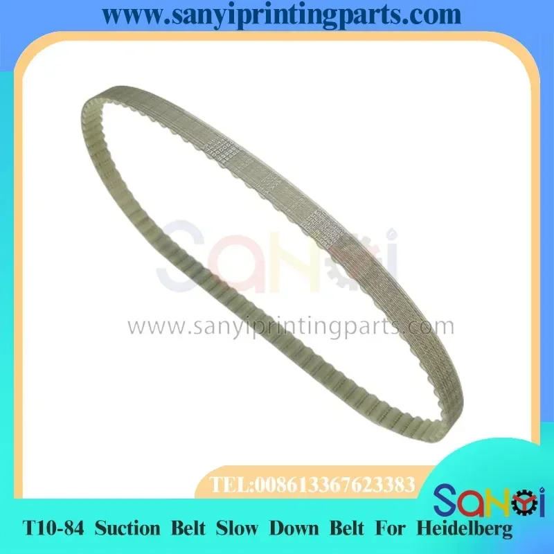 

Free Shipping 1 Piece Best Quality T10-84 Suction Belt Slow Down For Heidelberg Printing Machine Parts