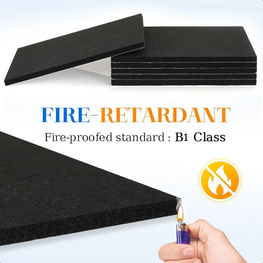 ورأى لوحة الفلين البلاط 6 حزم 12 "x 12" 1 2 "سميكة لوحة الإعلانات الفلين لوحات صوتية ذاتية اللصق ألواح الفلين عازلة للصوت ل #6