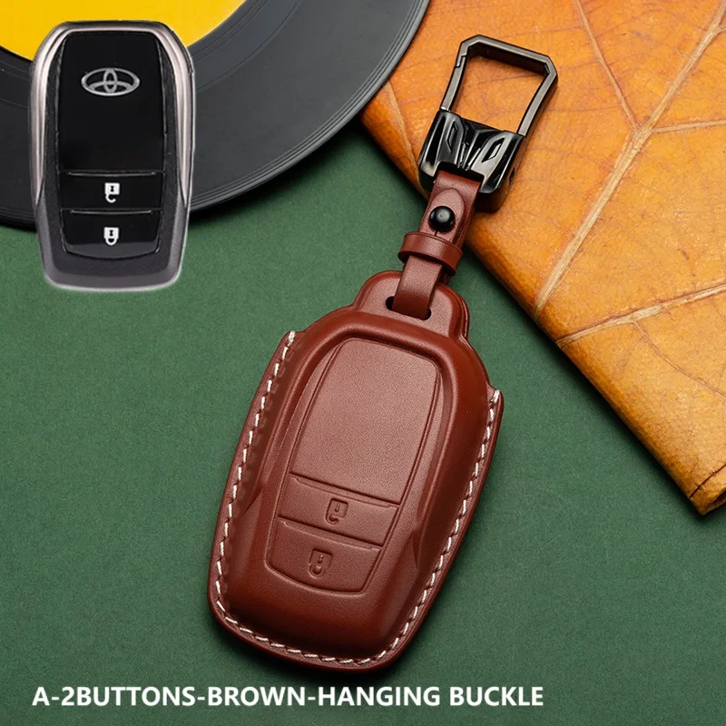 Car Accessories Key Chain Protect for Toyota C-hr Land Cruiser 200 Avensis Auris Corolla 2017 2018 2019 Car Key Cover Case