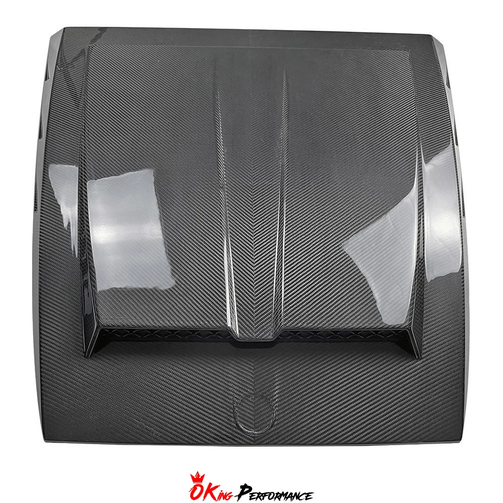 B Style Dry Carbon Fiber Engine Bonnet Hood For Mercedes Benz G-Class W464 G500 AMG G63 2018-2024