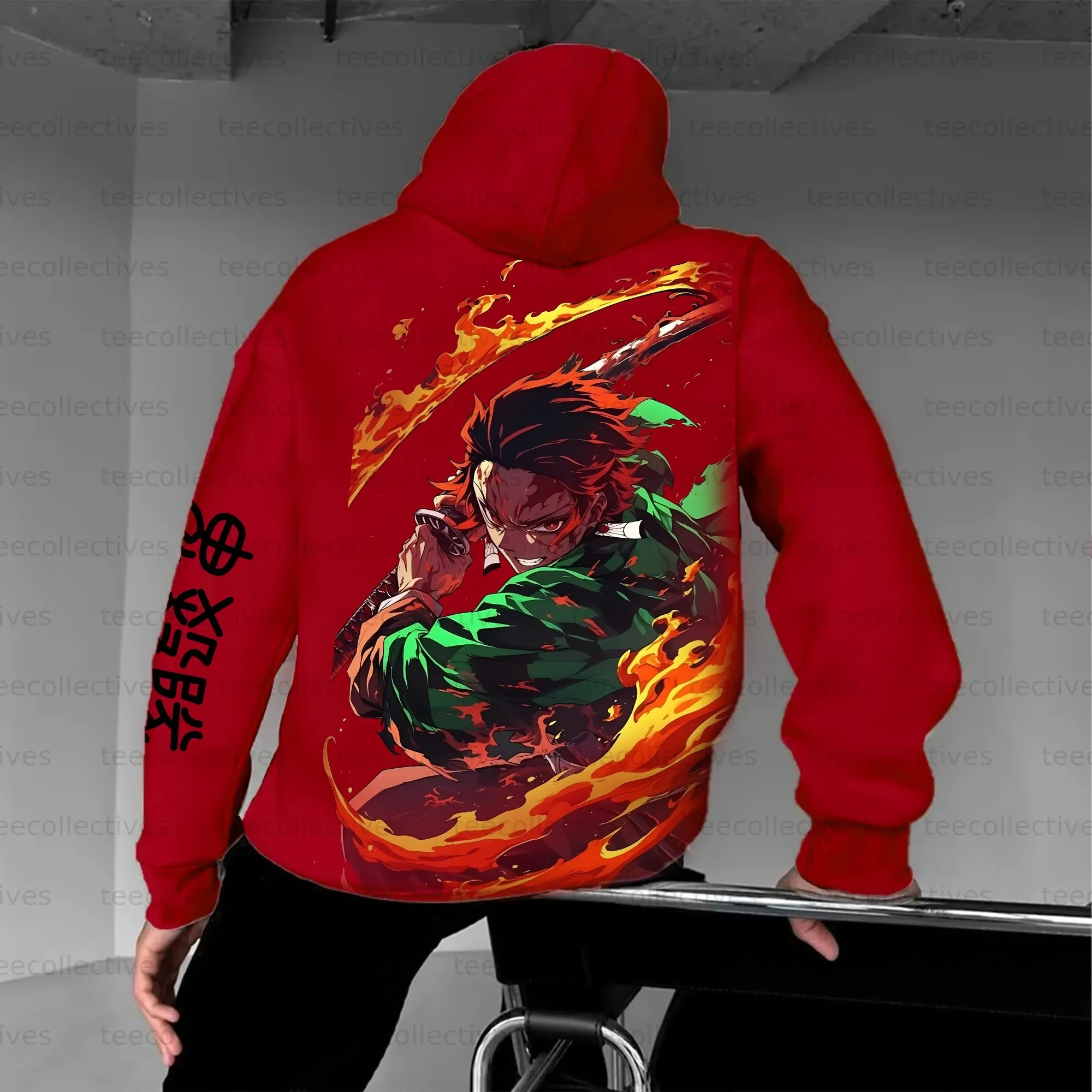 

Одежда для родителей и детей Demon Slayer, осенне-зимняя удобная толстовка с капюшоном из японского аниме с классическими персонажами, мужская и женская