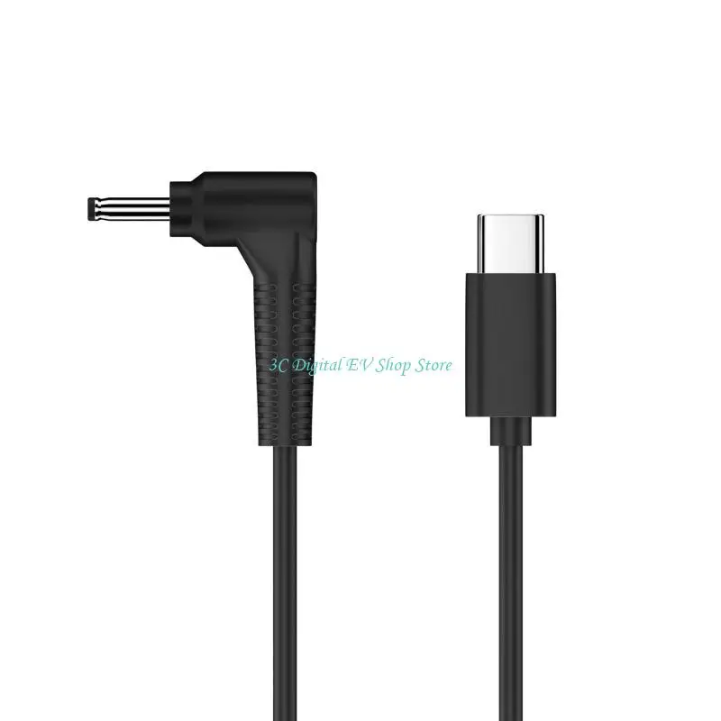 E74D Type C PD 20V to 5.5x2.1mm 5.5x2.5mm Power Supply Cable For Wireless Routers