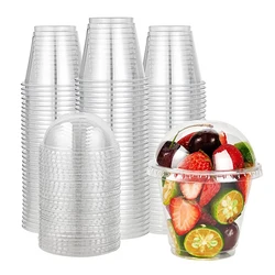 20PCS Disposable Plastic Dessert Cups Party Ice Cream Drinks Cup Serving Food Jelly Containers