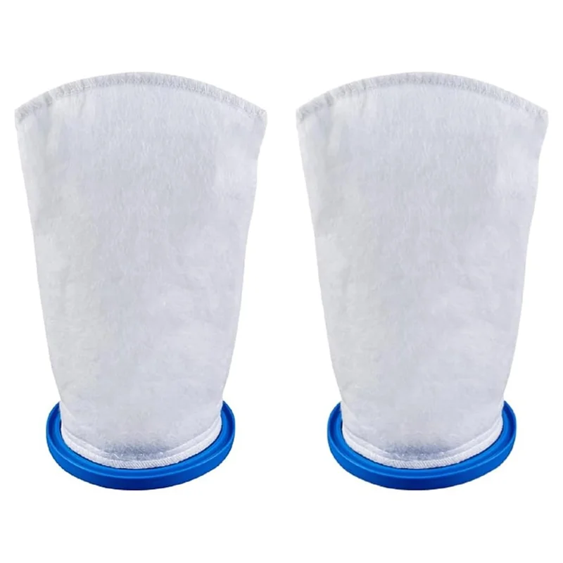 A24P Filterbeutel 2 Stück für Pool Blaster Max, Catfish Ultra, Ivac 250, IVAC C2, Volt FX-4 Handstaubsauger für Pool-Staubsauger-P30X022XF/PBW02