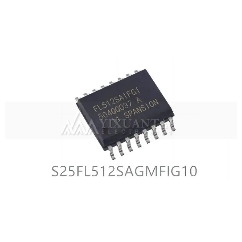 1pcs/Lot S25FL512SAGMFIG10 IC FLASH 512MBIT SPI/QUAD 16SOIC New