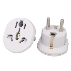 Universal Plug Converter FR AU US UK CN To EU Travel Adapter High Quality Home Plug Adapter 16A 250V Wall Electric Socket Outlet