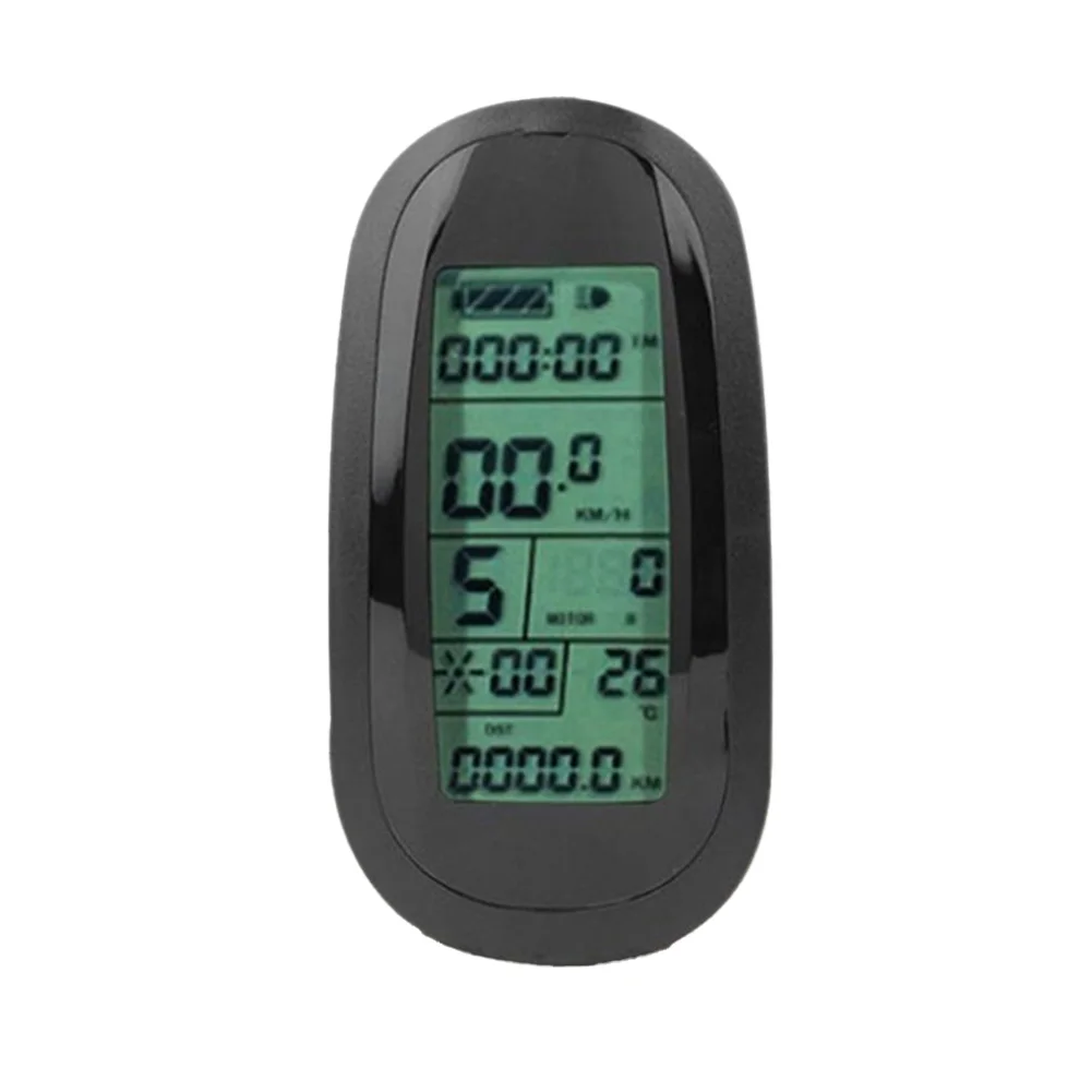 Electric Bicycle Display Screen SM Connector LCD KT-LCD6 Display Fault for code Display Real-time Speed Average Speed