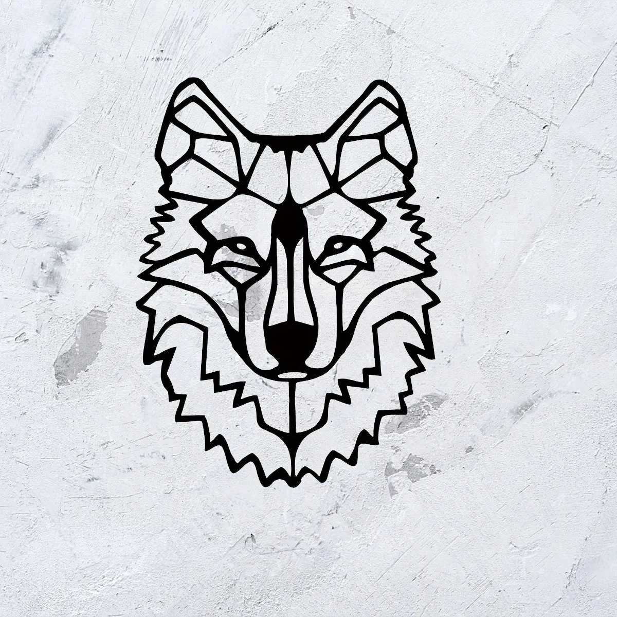 

1pc Wolf Theme Decor Wall Art Decorations, Livingroom Office Dining Room Lobby Restaurant Decor Metal Wall Hanging Decor