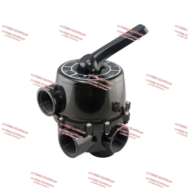 Swimming Pool Filter Sand Tank 6 Position Valve 2Inch Top Mount Valve Head Water Treatment Multi Port Valve Flange Connection