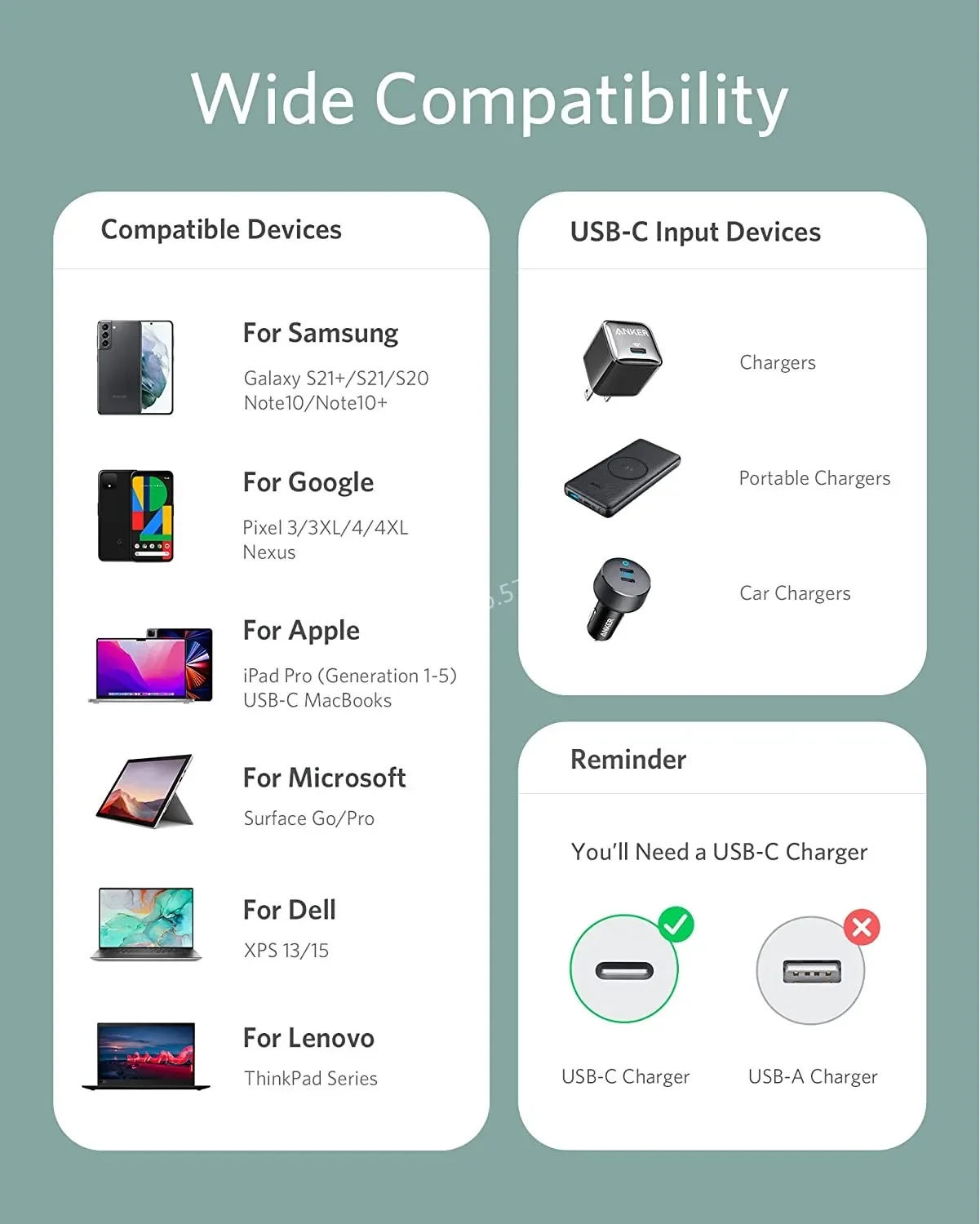 Anker 643 Powerline III Flow، كابل USB C إلى USB C 100W 3ft، كابل شحن من النوع C شحن سريع (سيليكون)