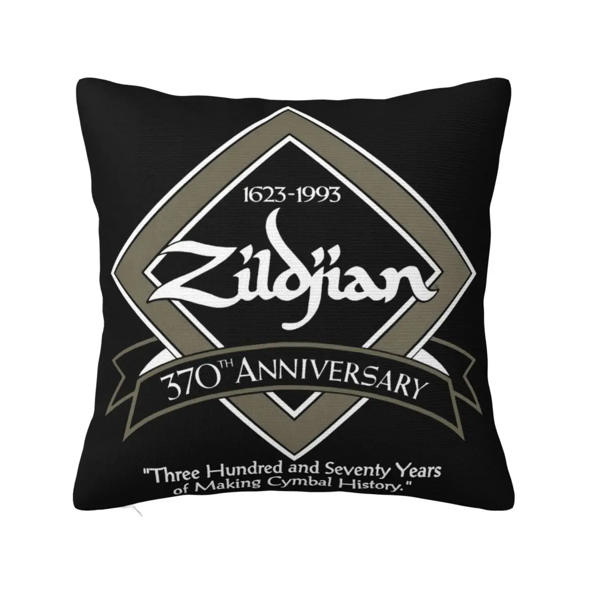 Zildjian 370Th Anniversary Hip Hop Female Formal Man Cartoon Character Autumn New Brand Crewneck Leisure Pillow Case