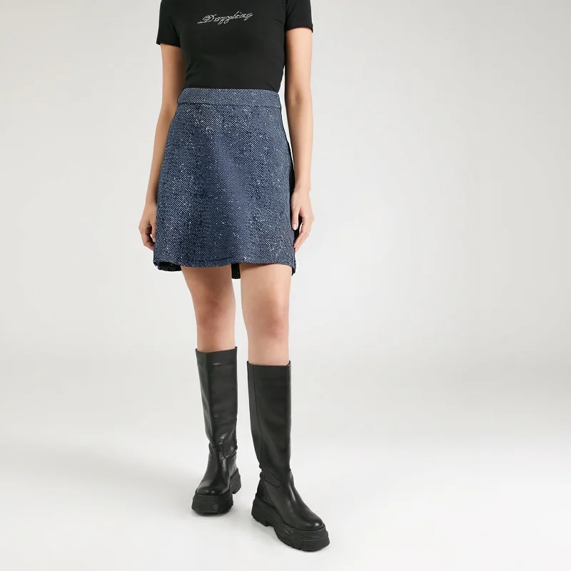 

Carina Lau High Waist Skirt Elegant Slimming Design Fashionable Women's Clothing