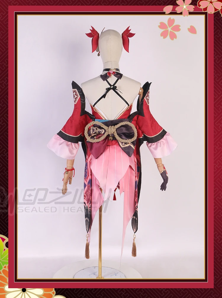 InYOYO Sparkle Cosplay Costume Honkai: Star Rail Huahuo Lovely Dress Uniform Game Suit Halloween Party Outfit Women New