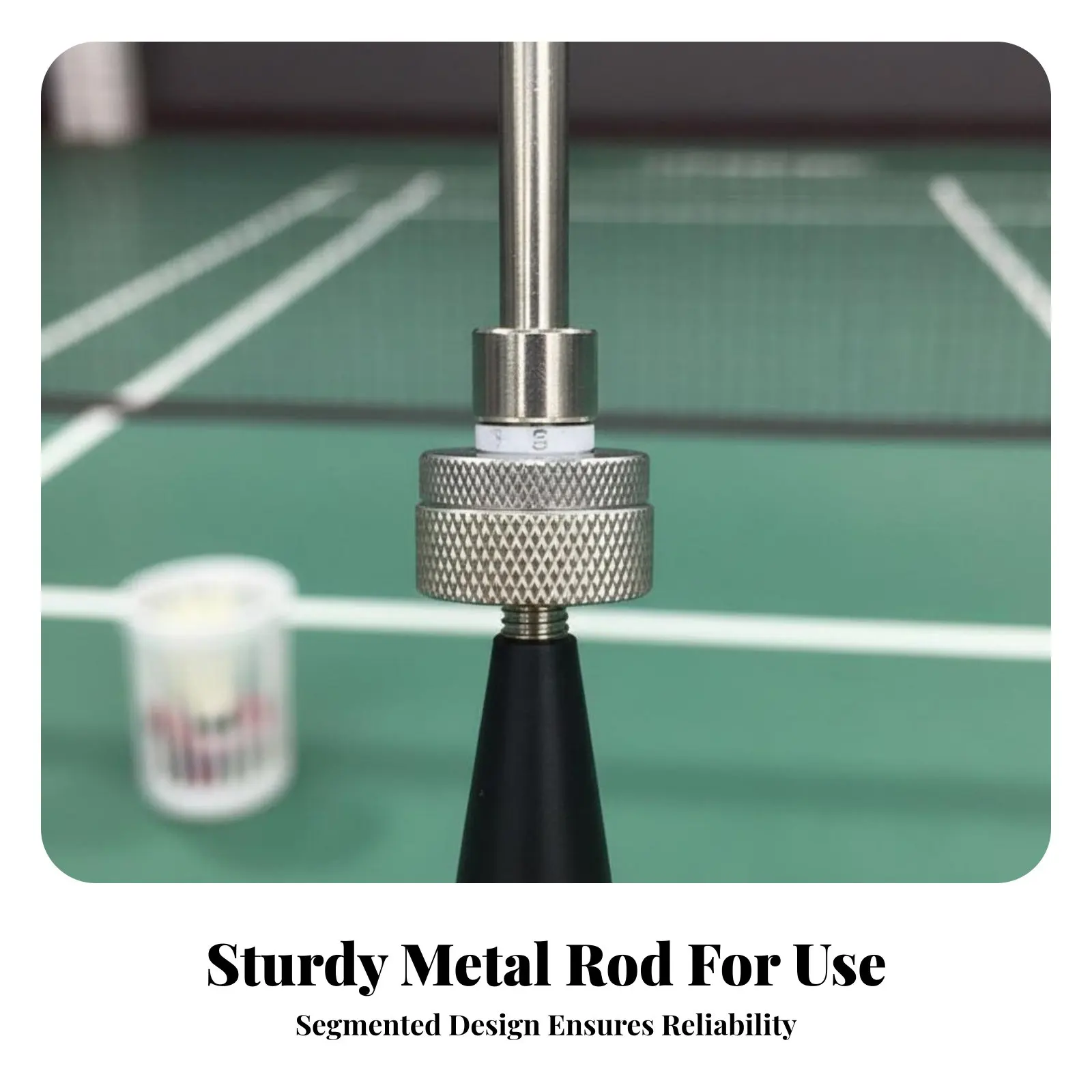 

Badminton Swing Instructor Auditory Feedback Badminton Power Practice Stick Racket Swing Practice Aid Long-Lasting Construction