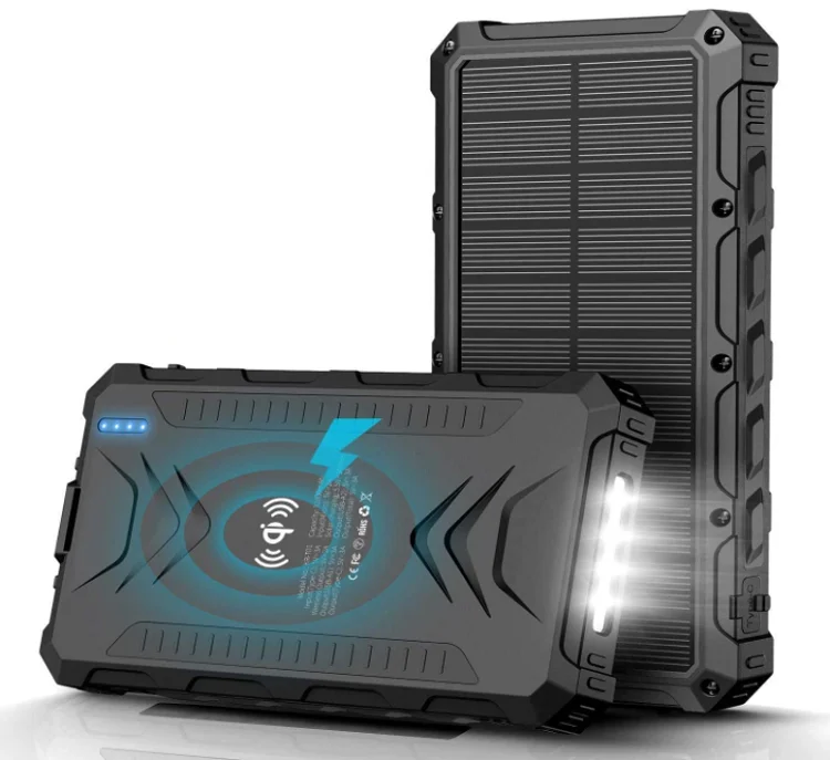 819Hot LED Light Type-C Solar Powerbank Power Bank 36000 мАч Портативное солнечное зарядное устройство для телефона для мобильного телефона 819Hot LED Light Type-C Solar Powerbank Power Bank 36000 мАч Портативное солнечное зарядное устройство для телефона для мобильного телефона