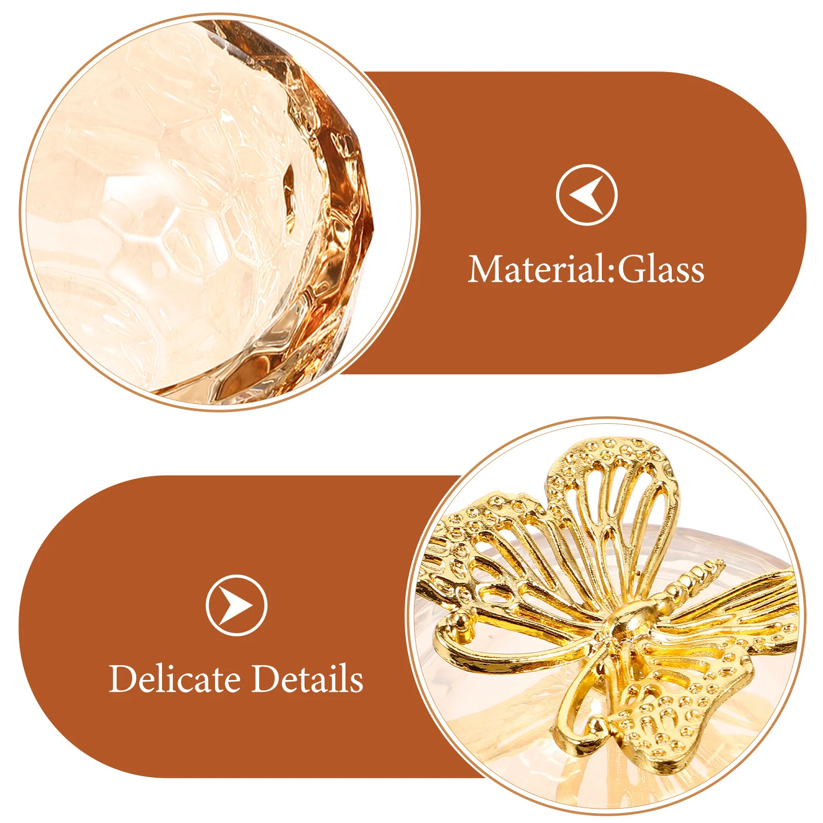 

Glass Nail Dappen Dish with Lid Thickened Stable Decorative Nail Art Cup Manicure Brush Holder Acrylic Liquid Dappen Dish