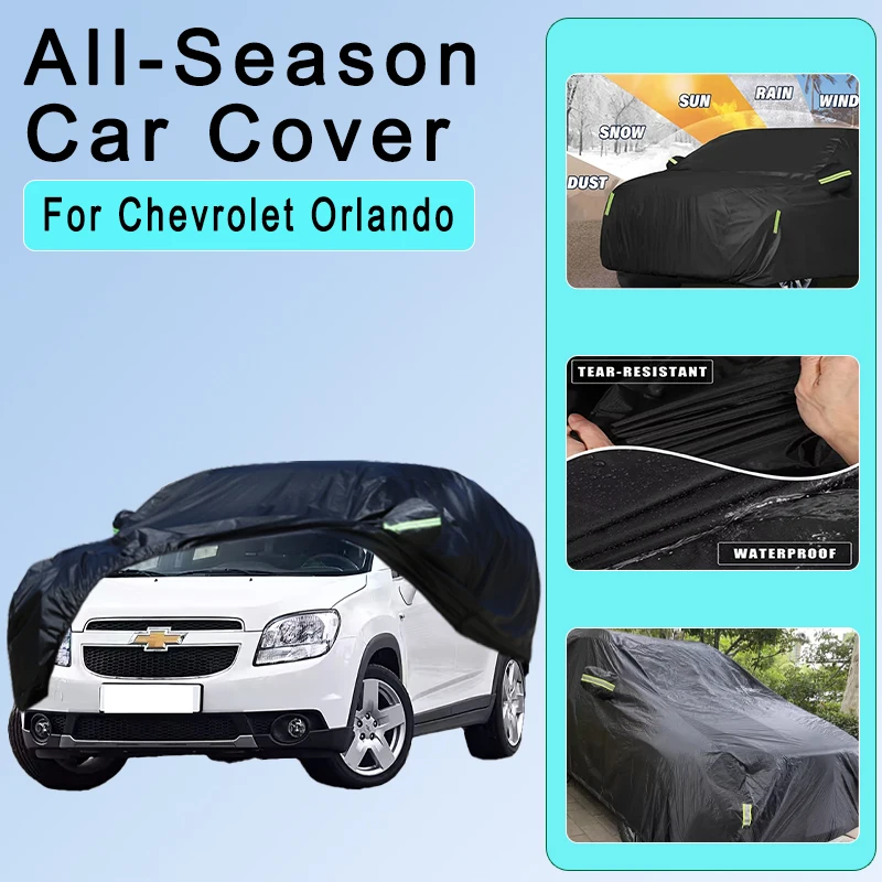 

All-Season Car Cover for Chevrolet Orlando - Outdoor Full Protection, Waterproof Dustproof Sunproof Auto Exterior Accessories