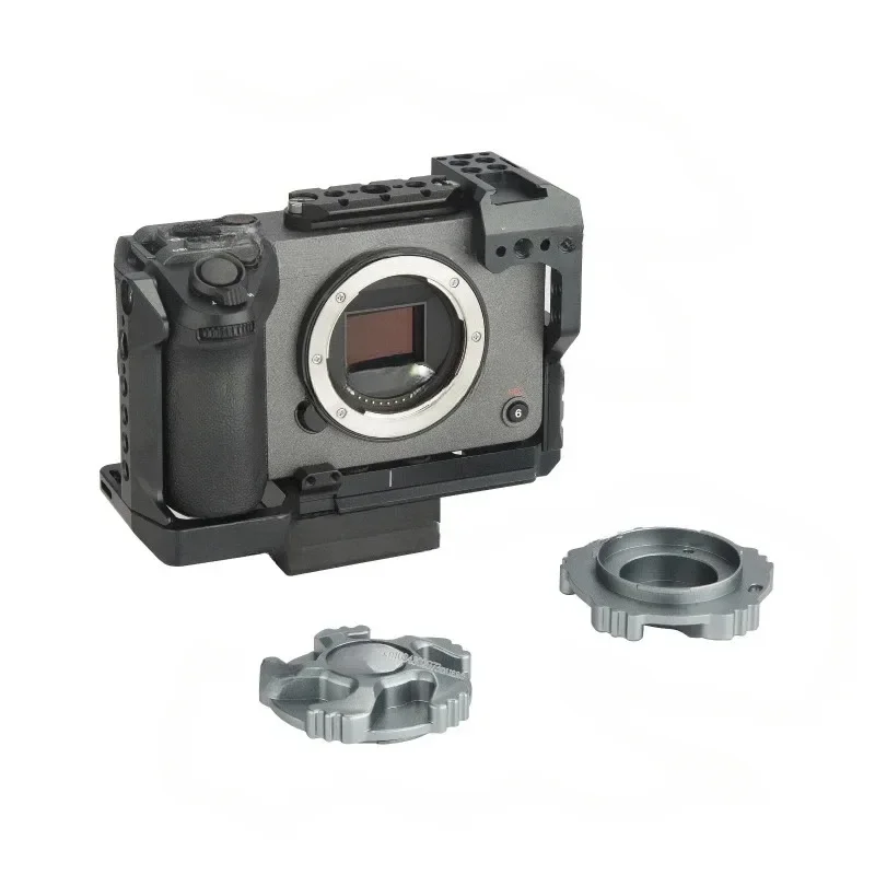 Metal Camera Body Cap - Compatible with A7III, A7II, A6100, A7IV, A7RIII , NEX-7 - Durable Gray Protection