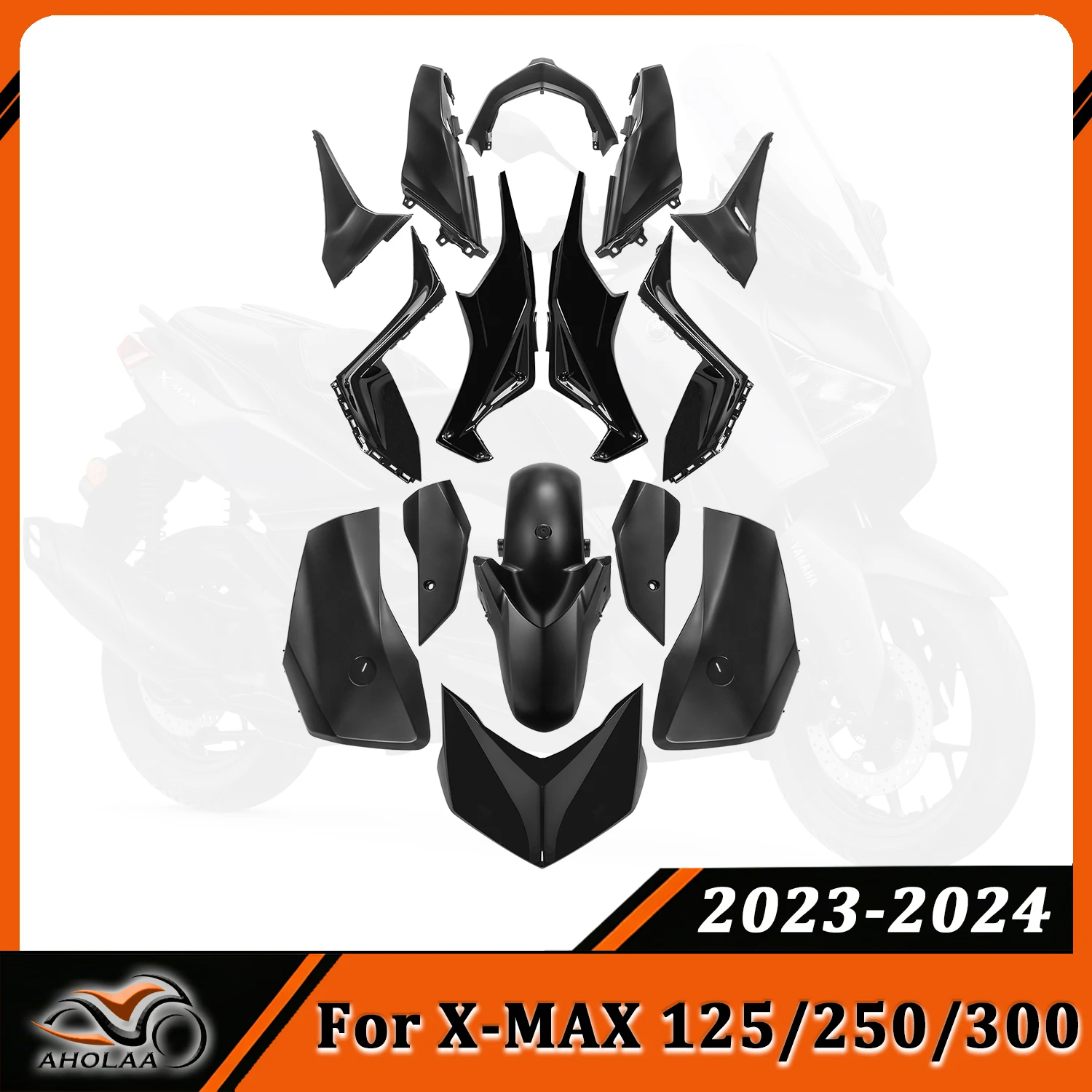 For Yamaha X-MAX XMAX X MAX 125 250 300 Motorcycle Full Fairing Kit Cover Injection Bodywork Cowl Panel ABS Plastic 2023-2024