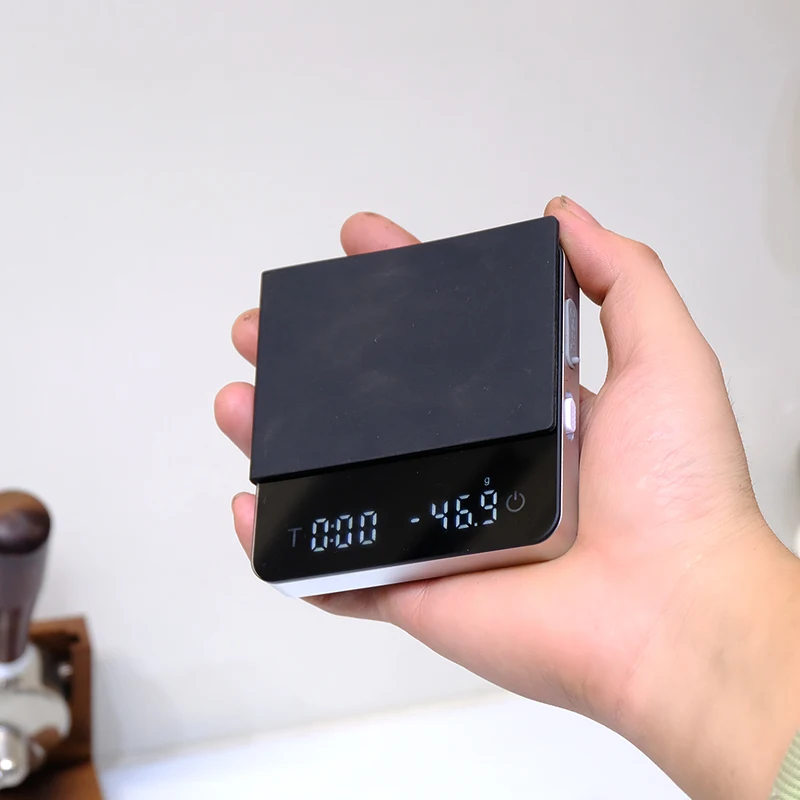 

Высокоточные электронные весы для кофе, специальные весы для кофейных зерен в итальянском стиле, умные ручные мини-портативные весы для кемпинга