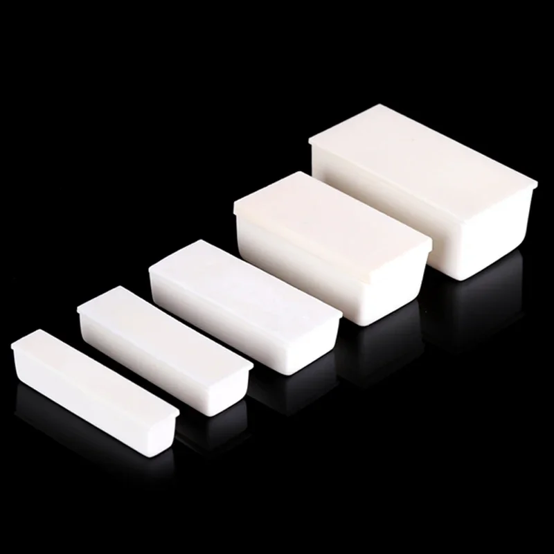 99% Alumina square crucible Specification 2 Multiple specifications with lid