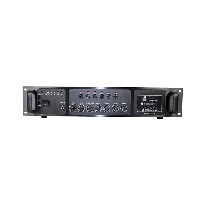 China Factory Professional Public Address BT Power Amplifier Mini Amplificador De Som