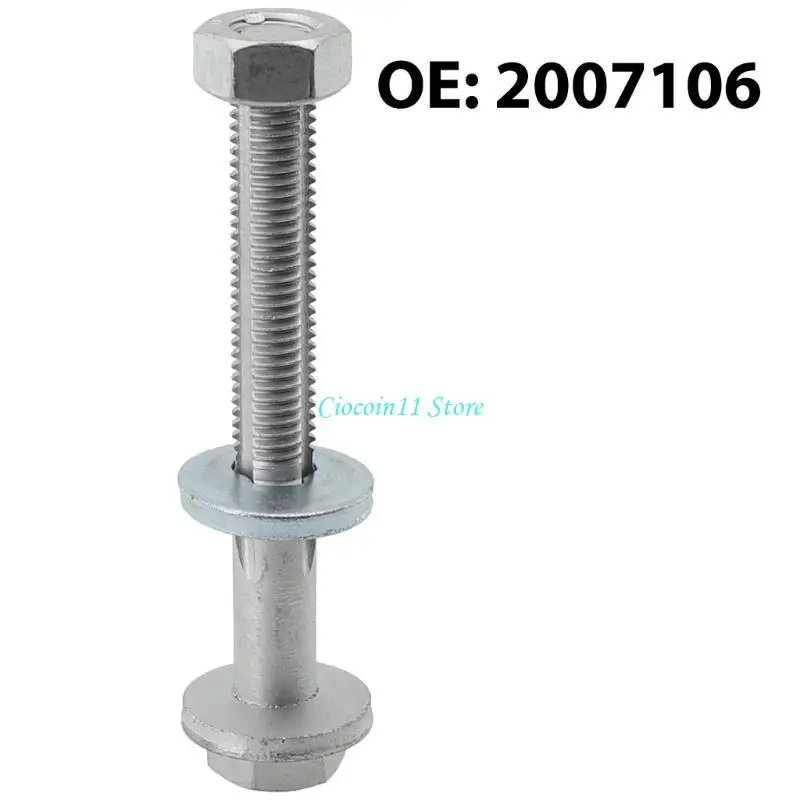 Y1UB High Quality Car Metal Screw Alignment Bolt for Model S X 2007106 2007107 1006484-00-A Front Suspension Lower Arm Fork