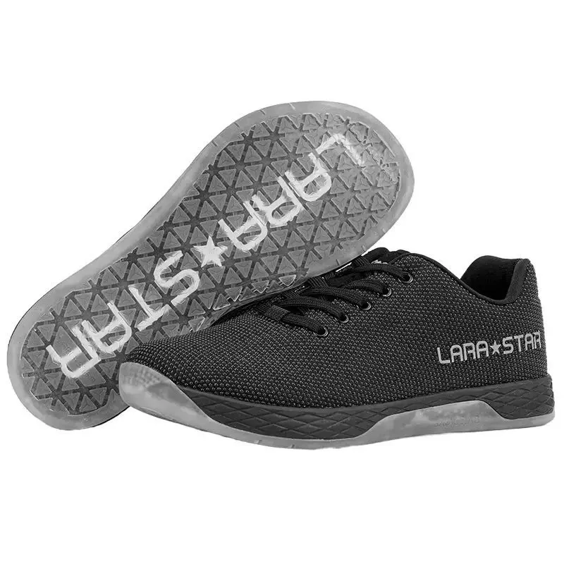 2026 Classic Brand Gym Training Shoes Unisex Hard-Wearing Squat Hard Pull Shoe for Couples Lace Up Weight Lifting Sneakers