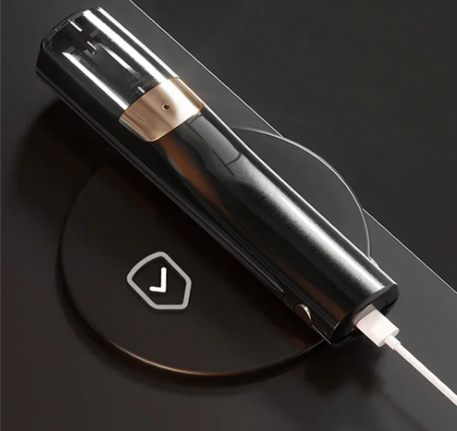 Wiederaufladbarer Kabelloser Split-Haarschneider, Split-Haartrimmer, geeignet zum Entfernen von geschädigtem Haar und zur Pflege der Haarfarbe. – Detail 3