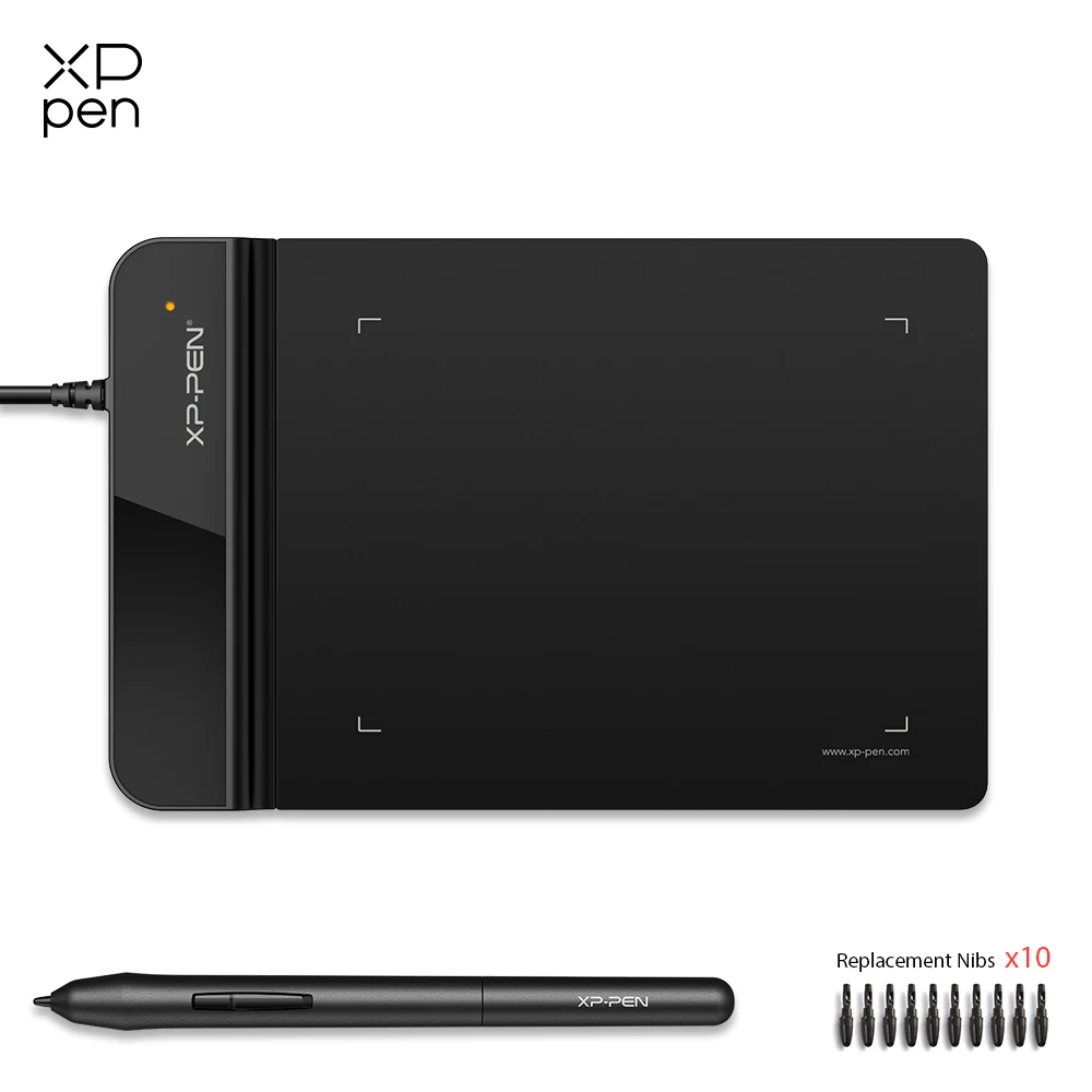 Xppen star g430s tablet gráfico 4x3 Polegada tablet de desenho digital 8192 níveis mini tablet para jogo osu com caneta sem bateria