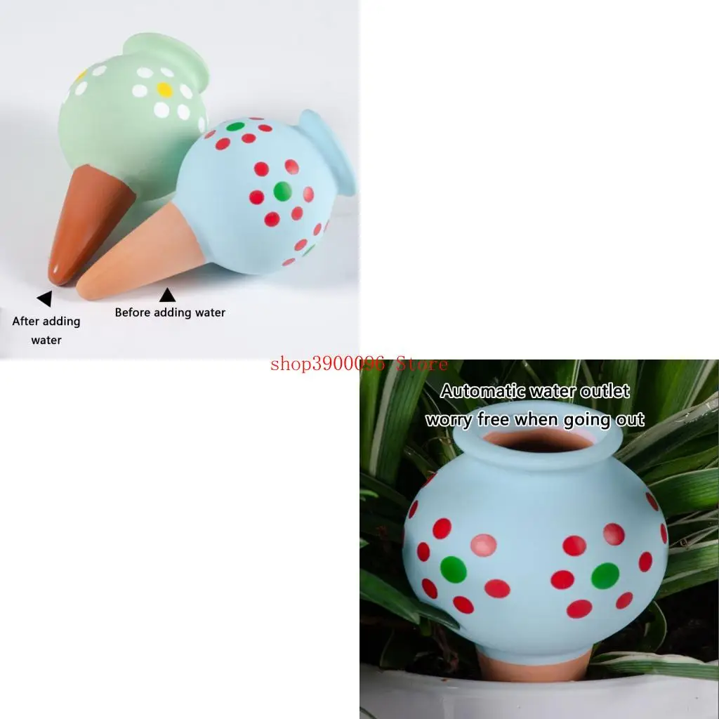 

Plant Waterers Automatic Soil Moisture Regulator Irrigation Water Dispenser 4pcs